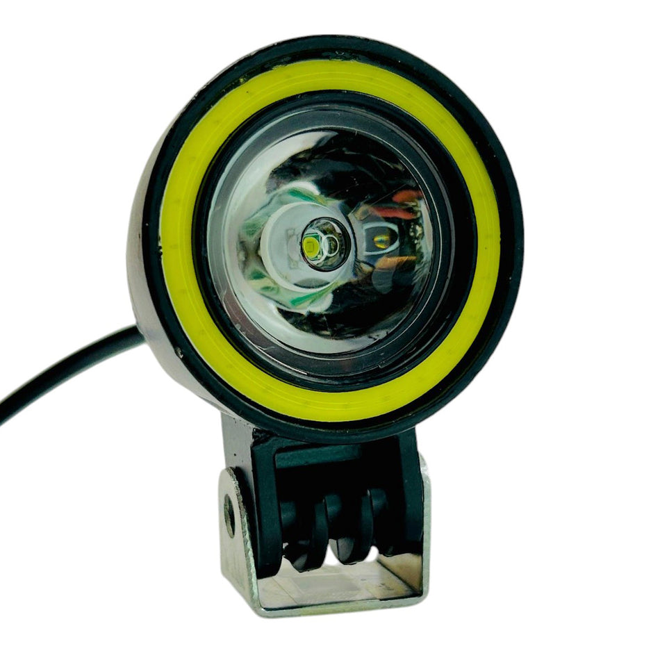 Faro Moto Caminero Led Ojo De Angel 10W