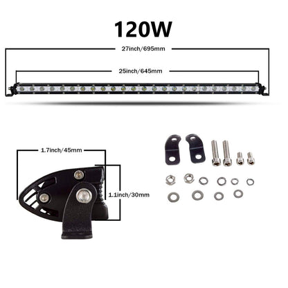 Faro Barra Led Auto Ultrafina