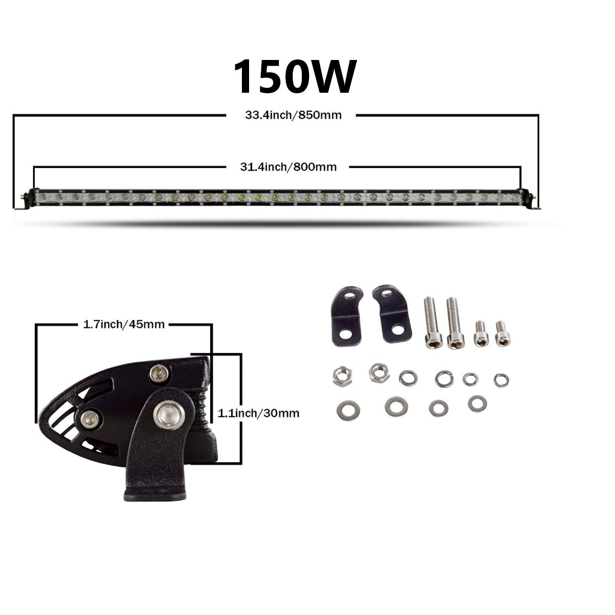 Faro Barra Led Auto Ultrafina