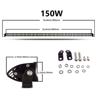 Faro Barra Led Auto Ultrafina