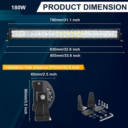 Faro Barra Led Auto 72W, 120W, 180W, 240W, 300W