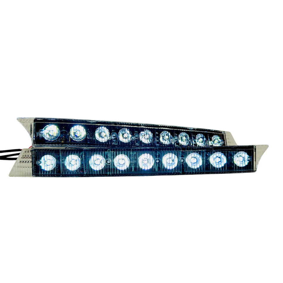 Faro Diurno 9 Led Blanco 5050 12V Kit 2 Unidades