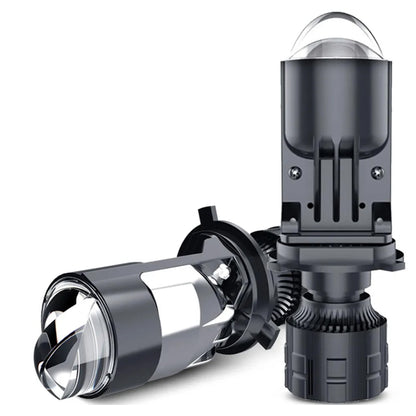 Kit Lamparas Led H4 40W 4000 Lumens Con Lupa