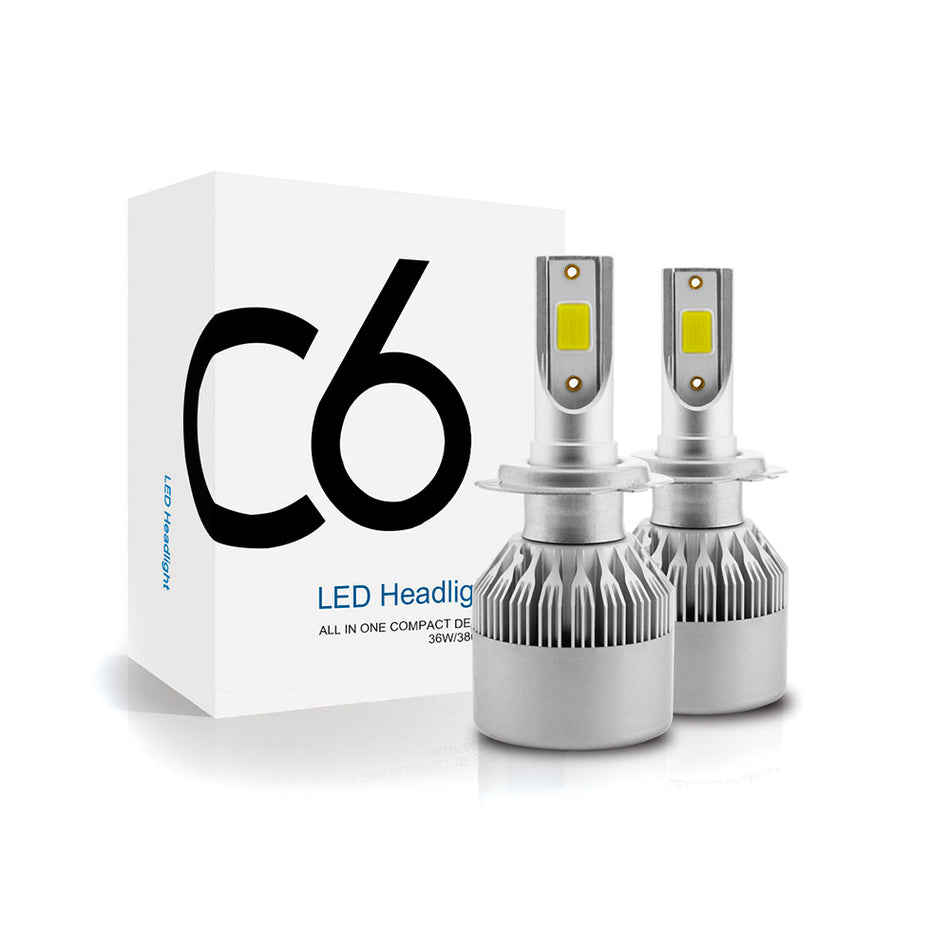 Kit Lampara Led H1 Cree Bicolor Blancas Amarillas