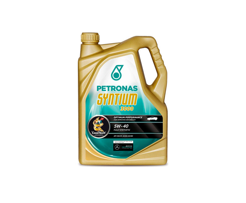 Aceite Petronas Syntium 3000 5W40 Sintetico Api Sn 4 Litros