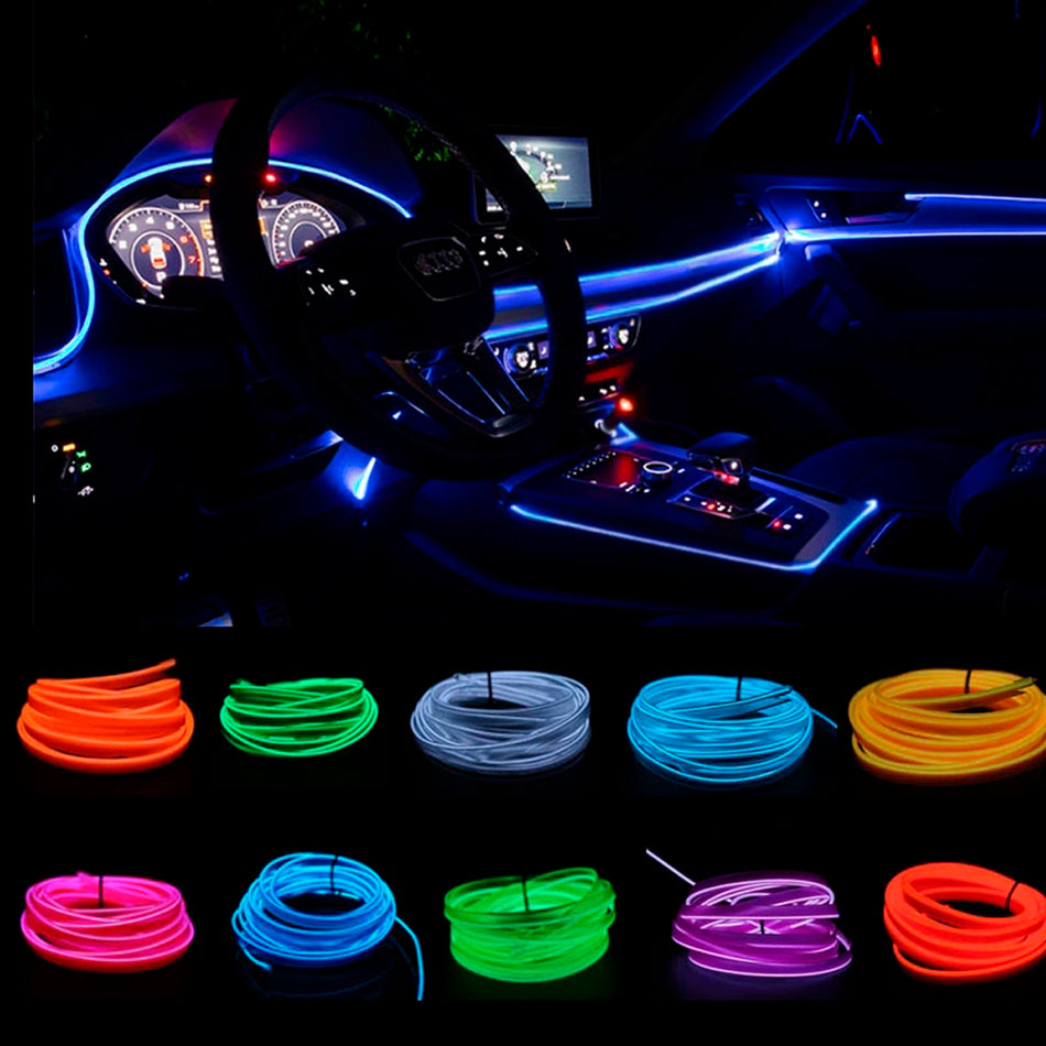 Kit Luces Ambiente Con Control