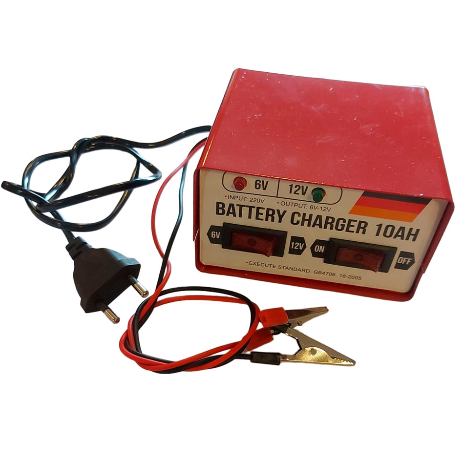 Cargador De Baterias 10 Amp 6-12V