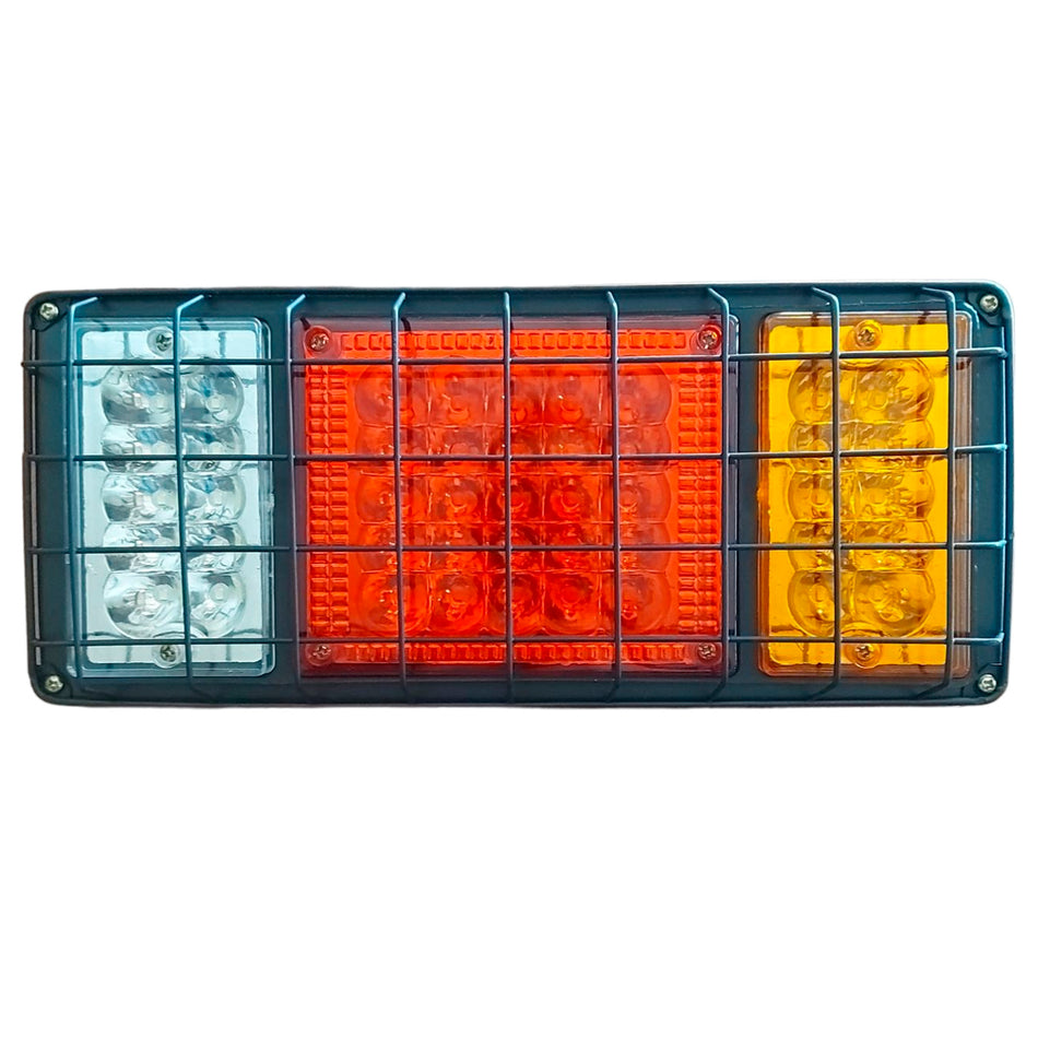 Luz Led Faro Trasero Camion Zorra Remolque c/Rejilla 12V