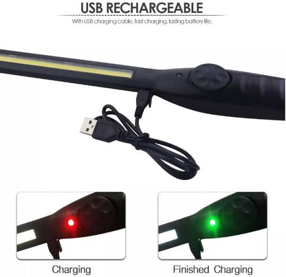 Linterna Led Pilas USB