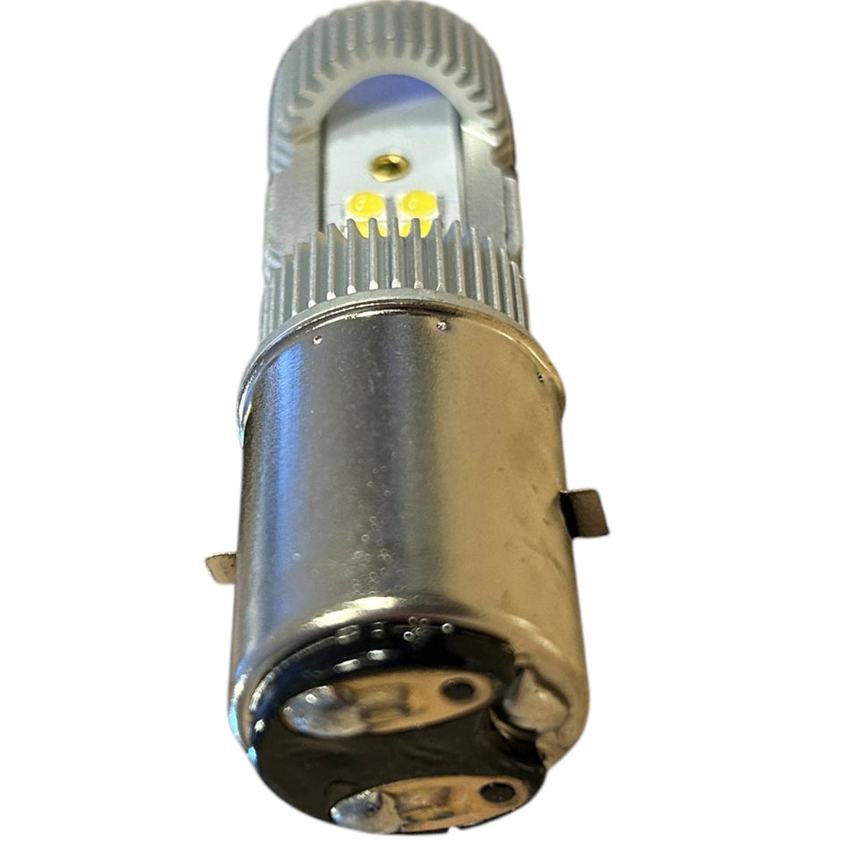 Lampara Led Moto Alta/Baja Ac/Dc 12-30V Ba20D-Lamparas Motos-Multishop Uruguay