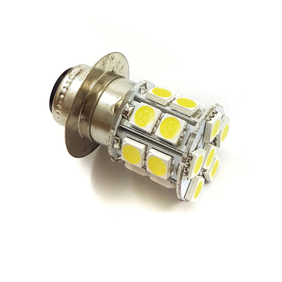 Lampara Moto 20 Led Blanca 12V-Lamparas Motos-Multishop Uruguay