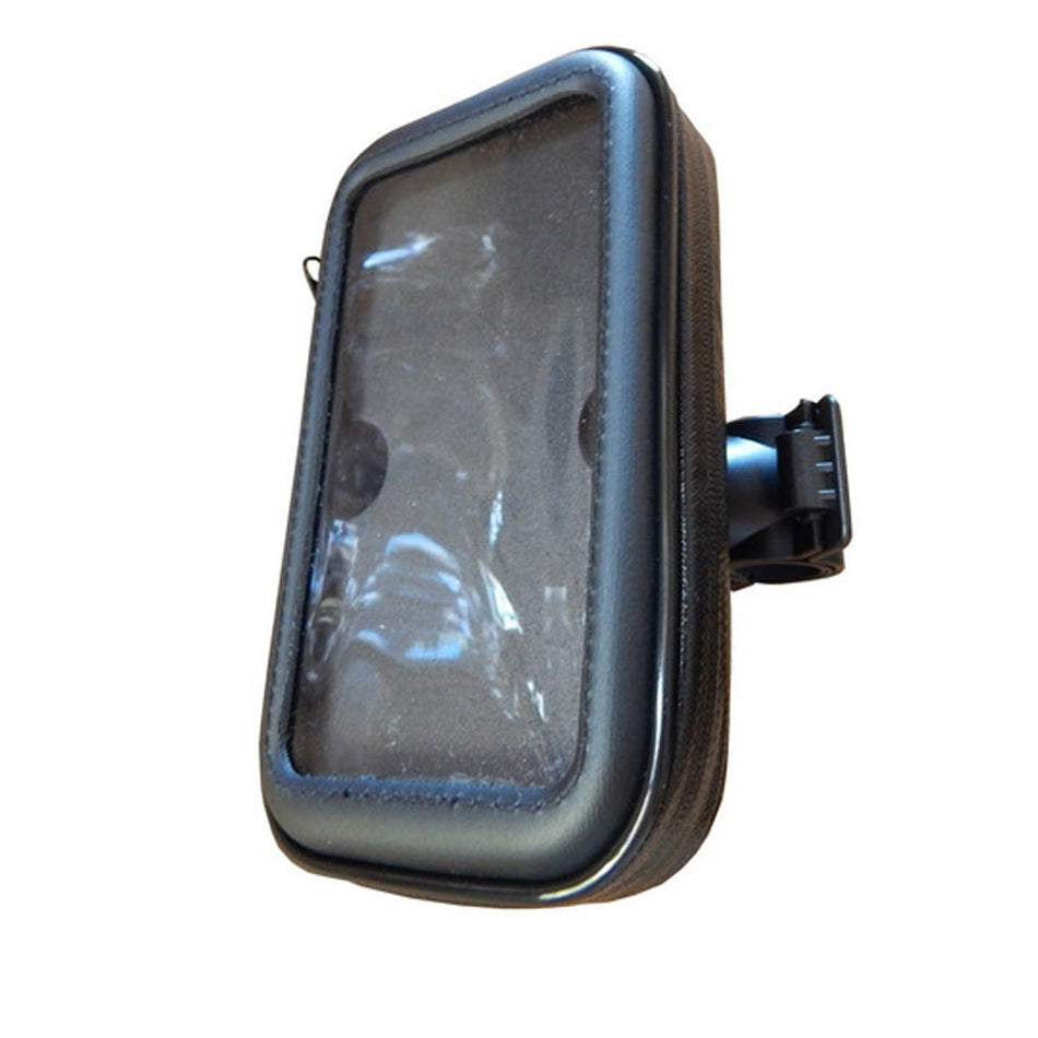 Soporte Celular Bicicleta Motos Funda Impermeable Mediano-Accesorios Motos-Multishop Uruguay