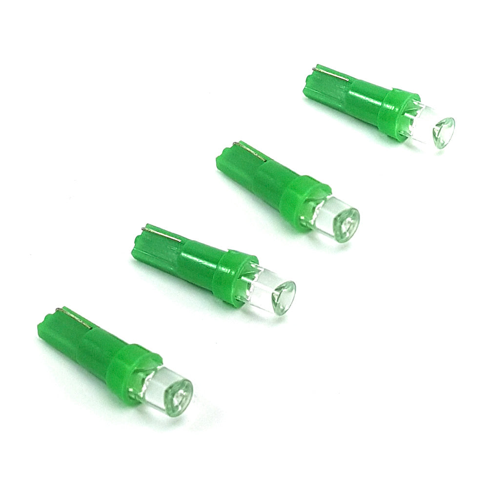 Lampara T5 Tablero 1 Led Concava Verde 5301 x4 Un