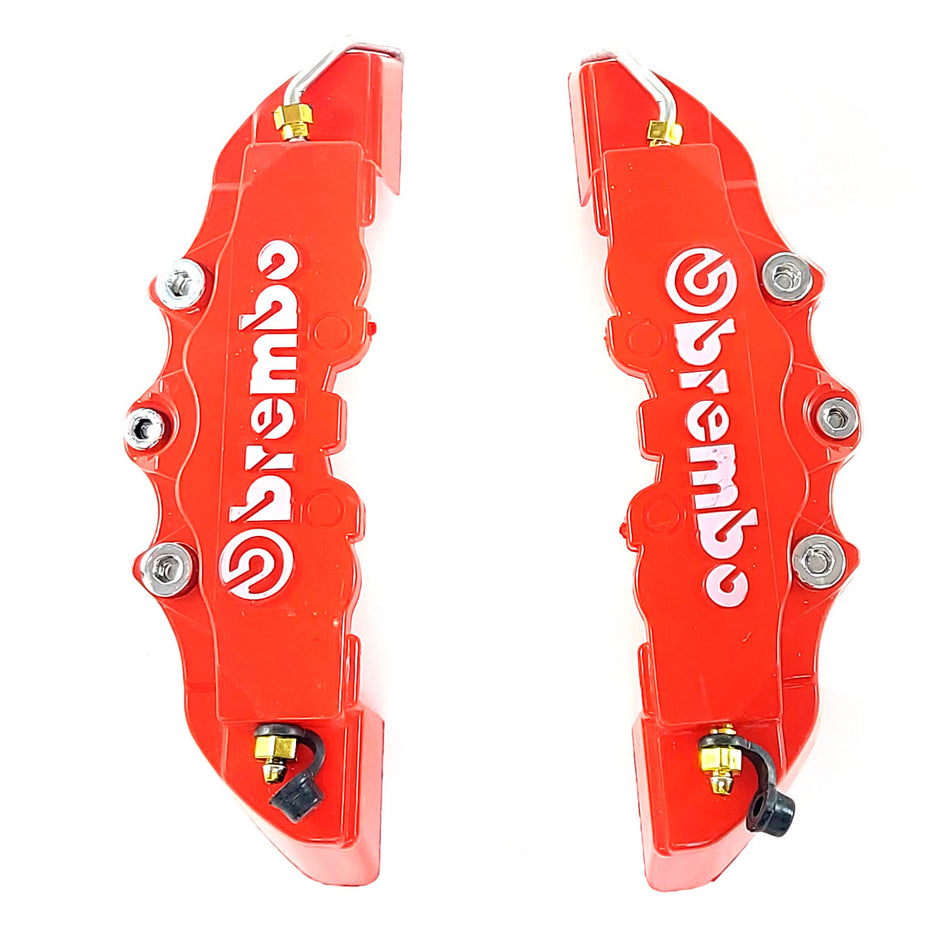 Cubre Mordaza Brembo Rojo Para Llantas 13 Y 14 Pulgadas