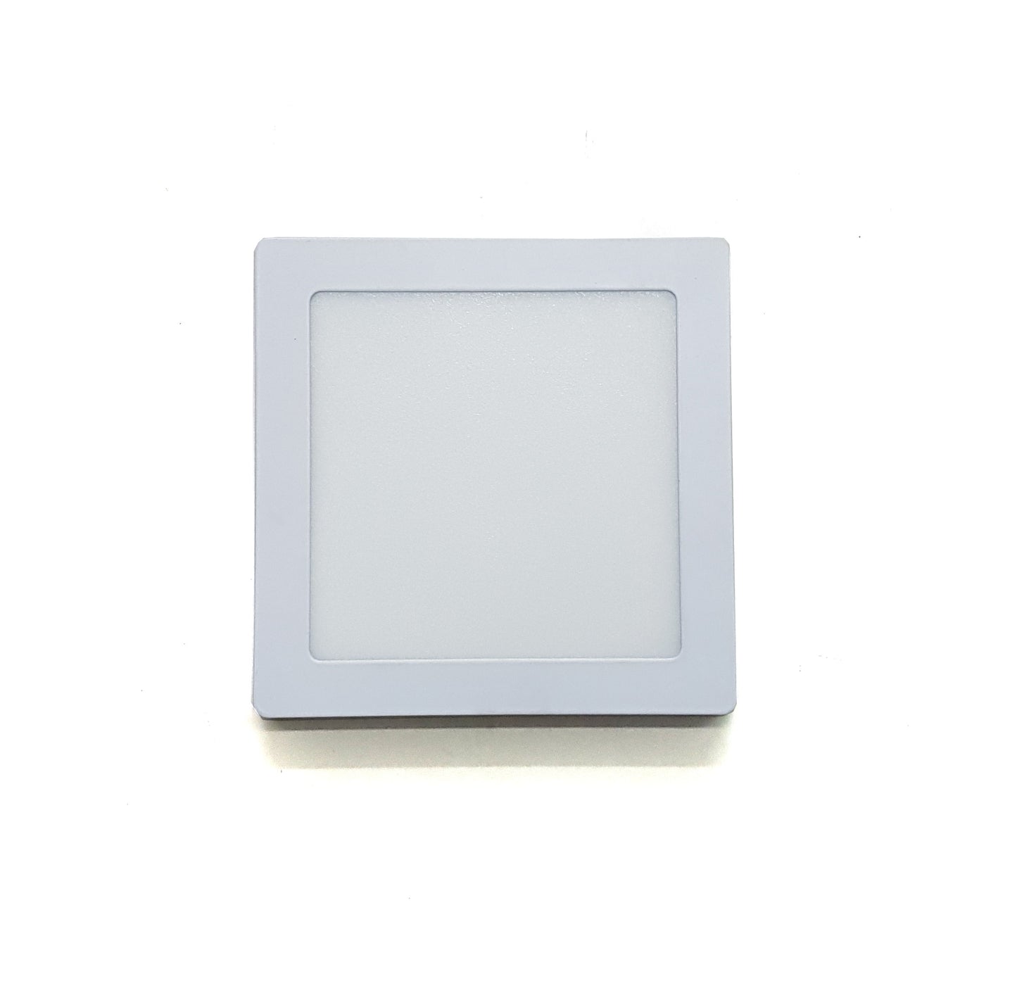 Plafon Luz Blanca Led Cuadrado Embutir 12W