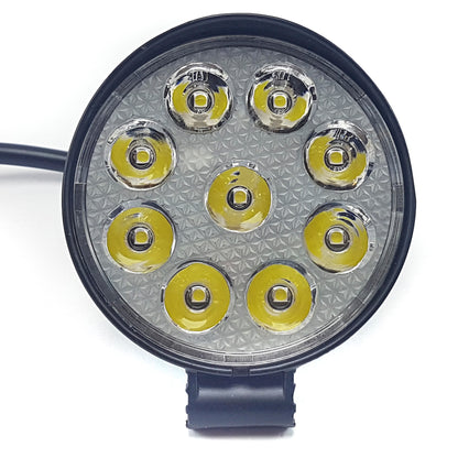 Faro Caminero Redondo 9 Led 27W